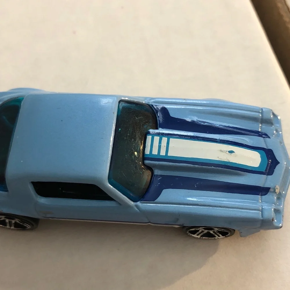 Blue 81’ Camaro Toy Car